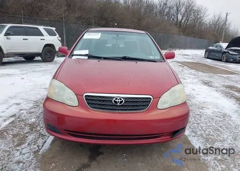 2005 Toyota Corolla Le из США, поврежденный, VIN 2T1BR32E75C550060